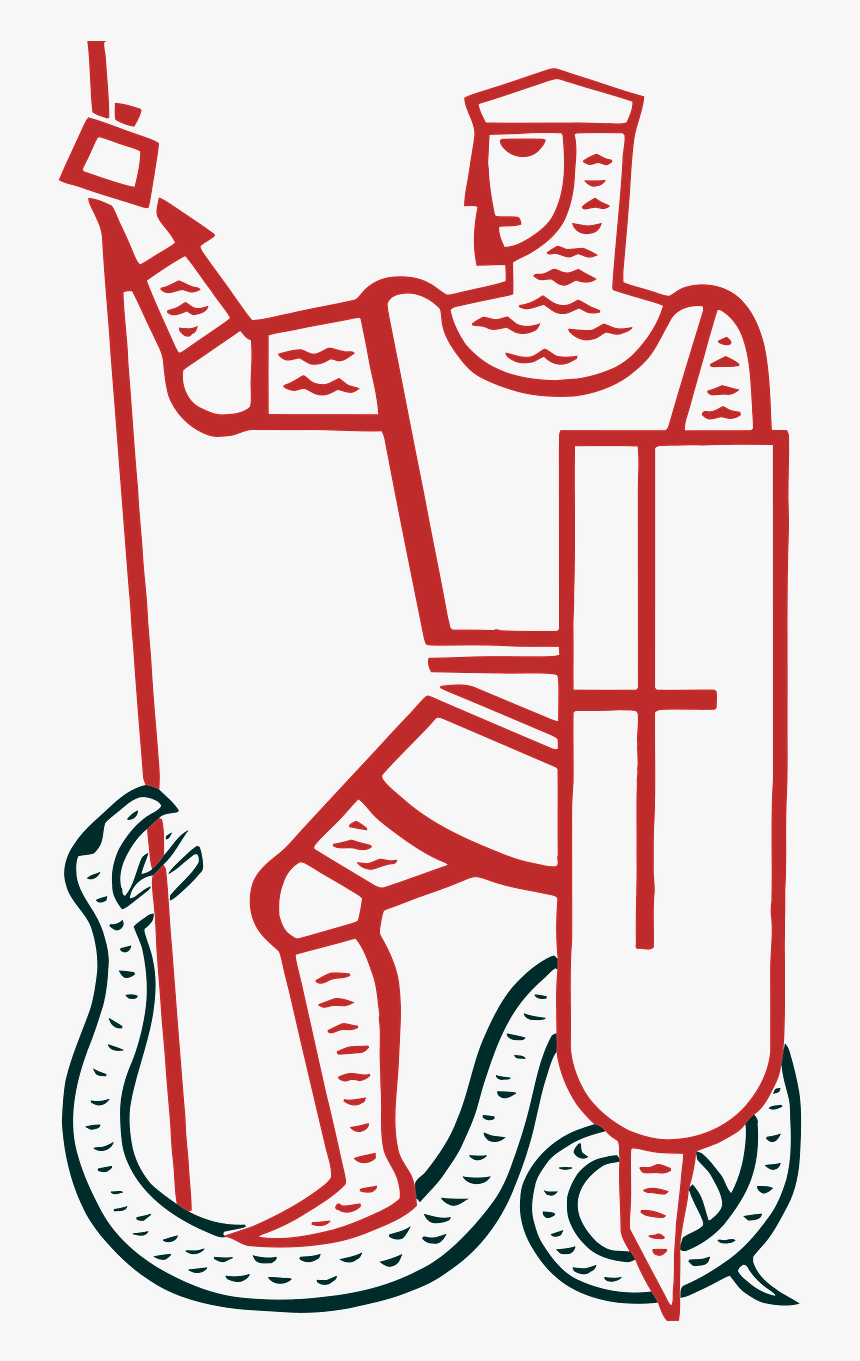 Knight Clipart Black And White, HD Png Download