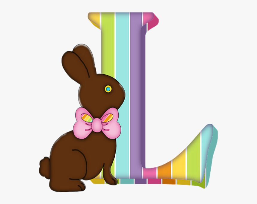 Art Letter L Chocolate Clipart , Png Download - Letter E For Easter, Transparent Png