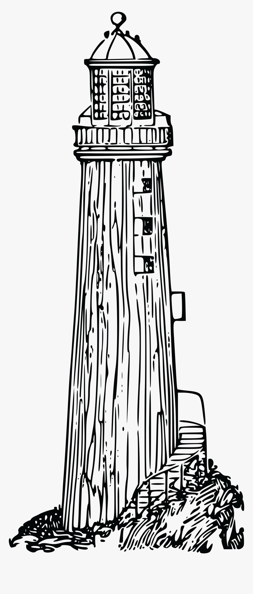 Free Clipart Of A Lighthouse - Lighthouse Drawing Png, Transparent Png