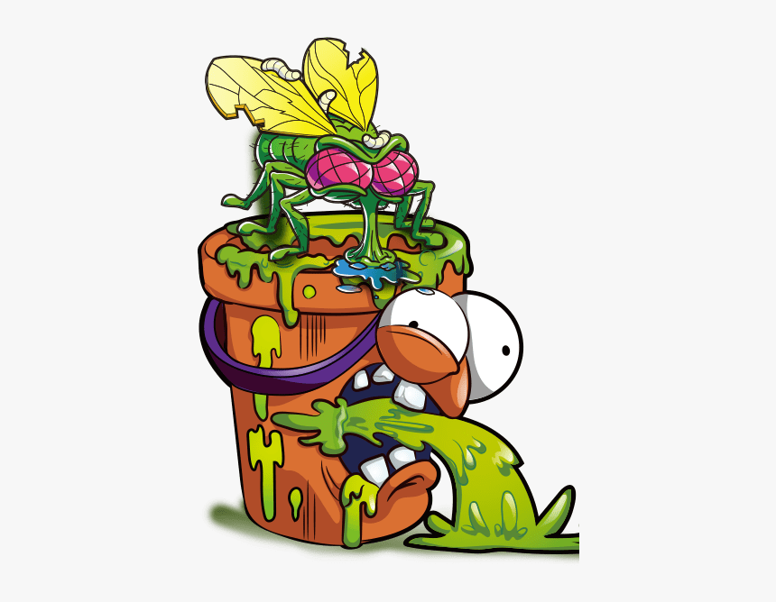 Vomiting Bucket Smashers - Cartoon, HD Png Download