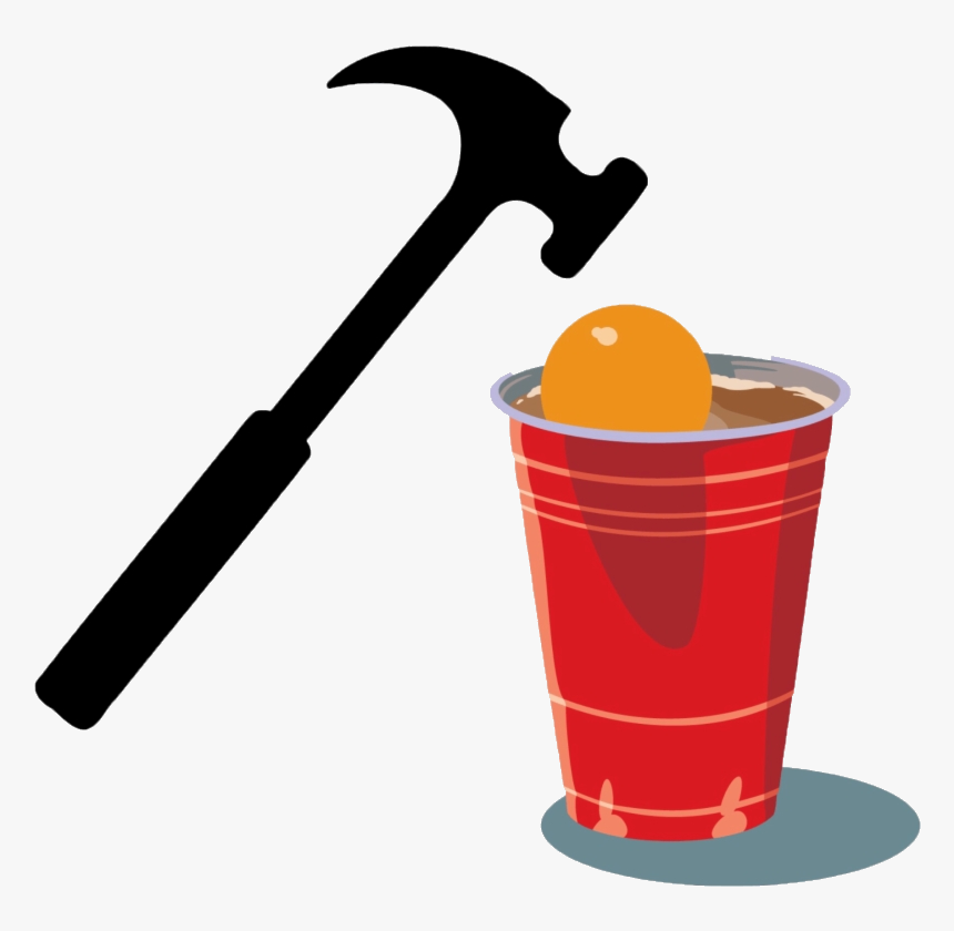 Red Solo Cup Get Hammered Sports Transparent Clipart - Portable Network Graphics, HD Png Download