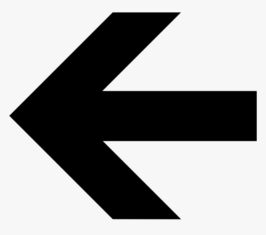 Aiga Left Arrow Svg Clip Arts - Arrow Left Png, Transparent Png