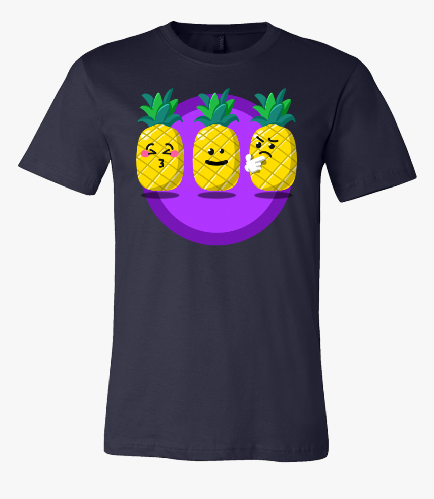 Pineapple With Face Cartoon, HD Png Download