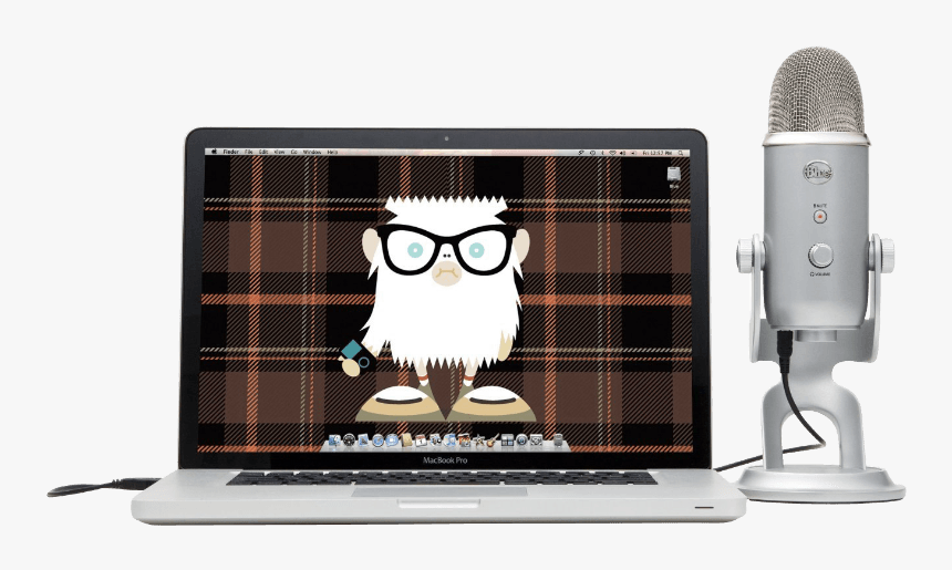 Image Sur Blue Yeti Argent - Yeti Microphone Bags, HD Png Download