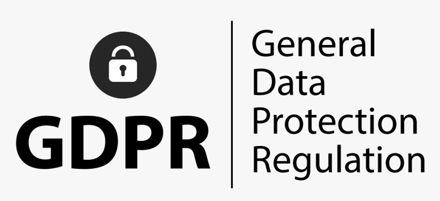 Gdpr Black And White, HD Png Download