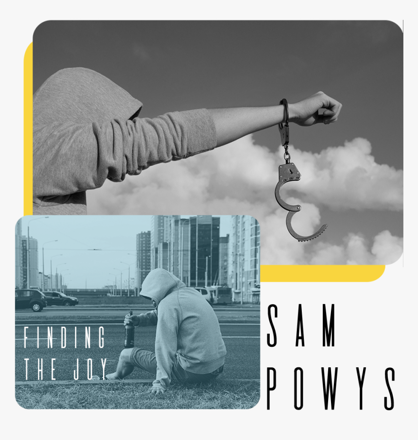 Sam Powys Finding The Joy Png - Alcoholism Street, Transparent Png