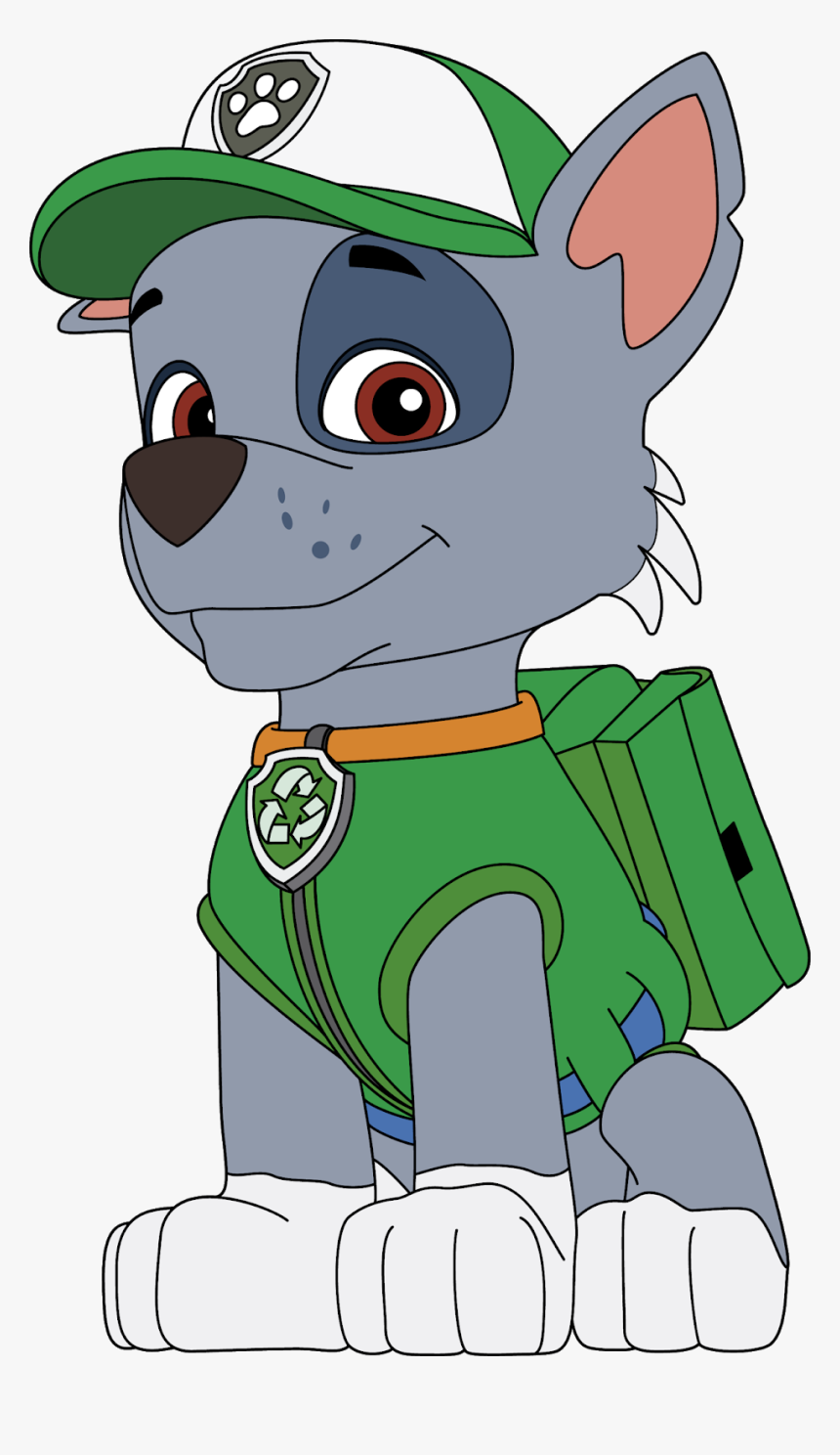 Rocky 2 Patrulha Canina Vetor Grátis Paw Patrol Free - Patrulha Canina Png Vector, Transparent Png