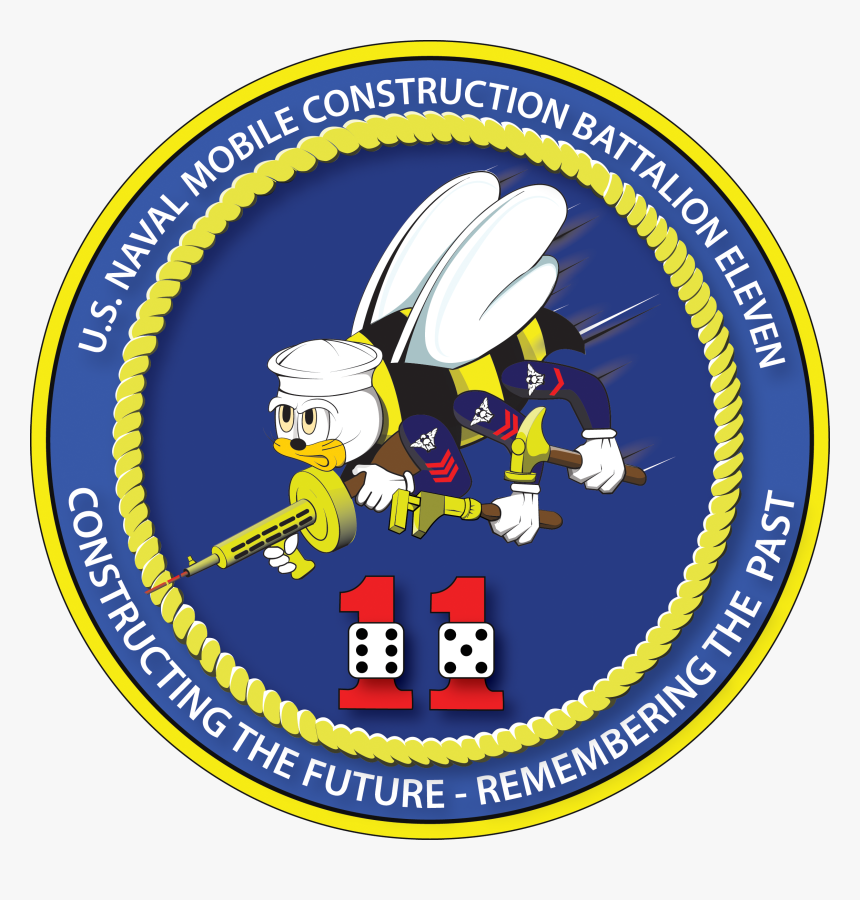 Nmcb Eleven Logo - Seabee, HD Png Download