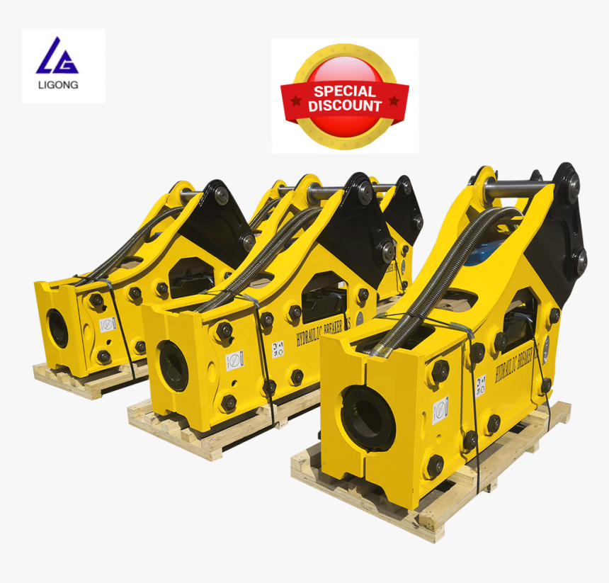 Kobelco Hydraulic Breaker, Breaker Hammer, Jack Hammer - Electric Fan, HD Png Download