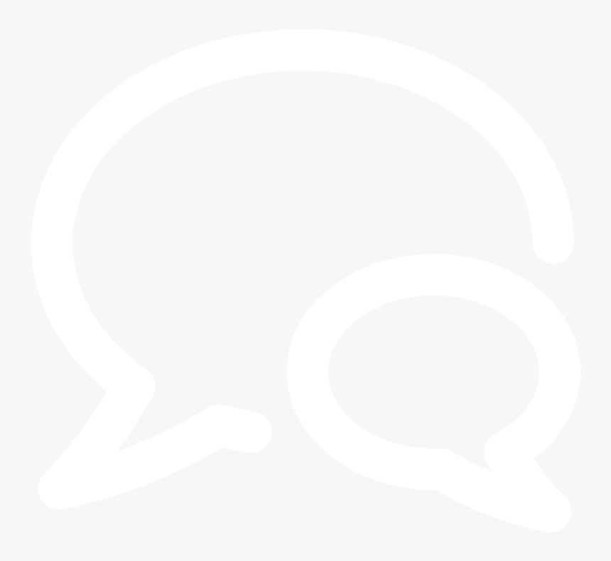 Contact Us Conversation Bubbles Image - Illustration, HD Png Download