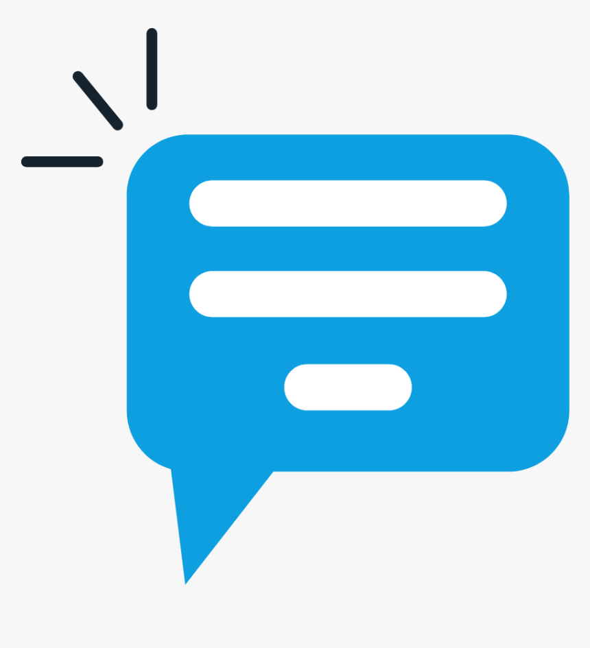 Speech Bubble Icon, HD Png Download