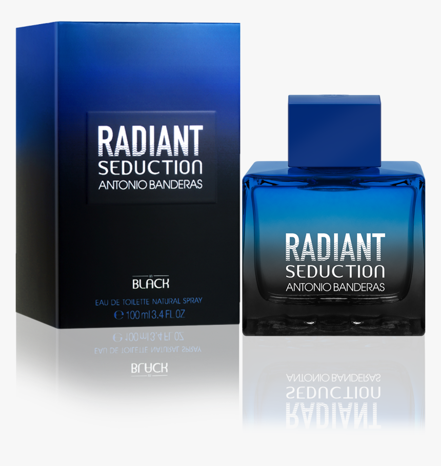 Antonio Banderas Radiant Seduction In Black Туалетная - Antonio Banderas Perfume Radiant, HD Png Download