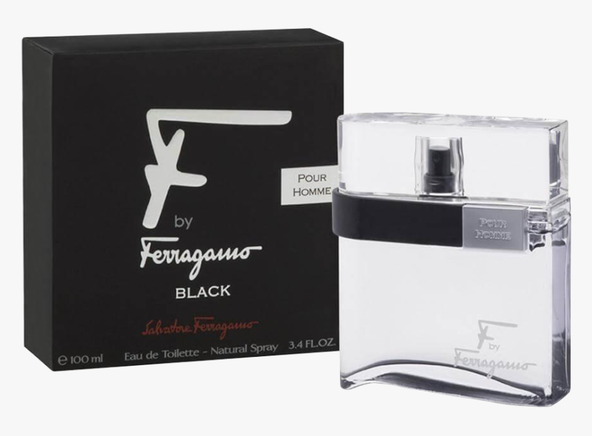 Salvator Ferragamo Parfum Black, HD Png Download