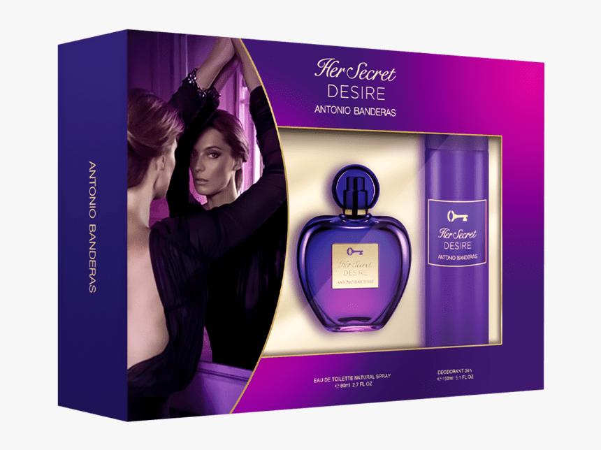 Her Secret Desire Antonio Banderas Perfume, HD Png Download
