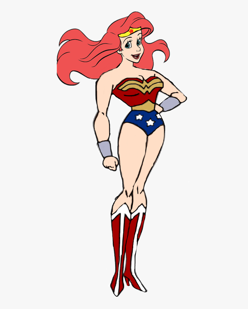 Ariel Clipart Avengers Clipart Wonder Woman Free Clipart - Justice League Wonder Woman Tas, HD Png Download