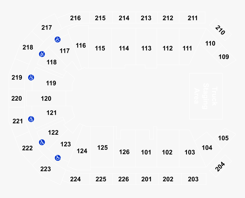 Ricoh Coliseum Seating Chart, HD Png Download