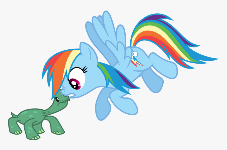 Artist Porygon Z No Shell Rainbow - Friendship Is Magic Rainbow Dash, HD Png Download