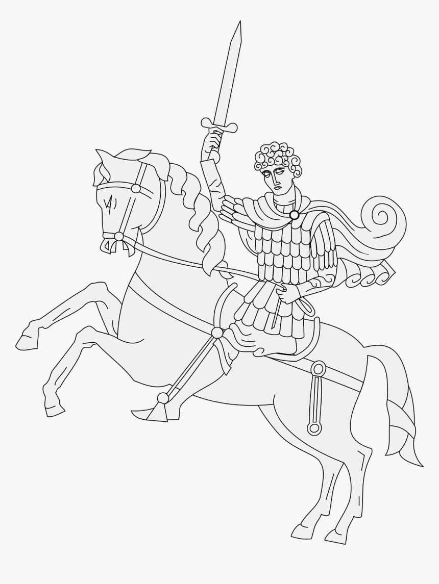Saint George And The Dragon Flag, HD Png Download