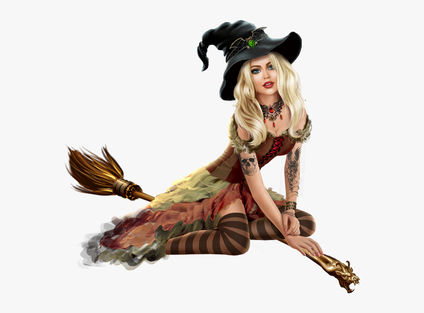 Sexy Witch Png, Transparent Png