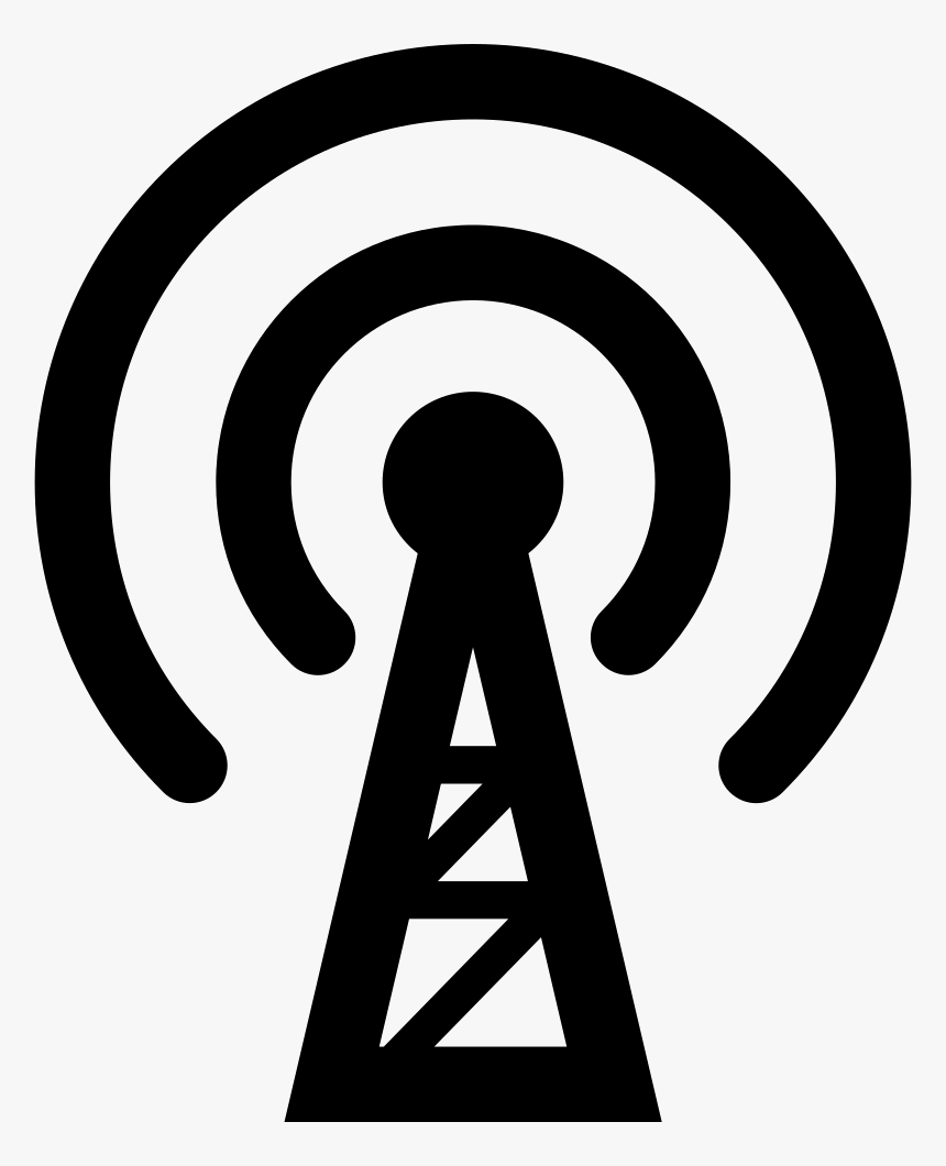 Media Signal Tower - Signal Tower Icon, HD Png Download