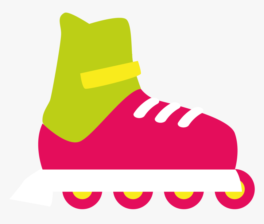 Transparent Ice Skate Png - Roller Skates Png Cartoon, Png Download