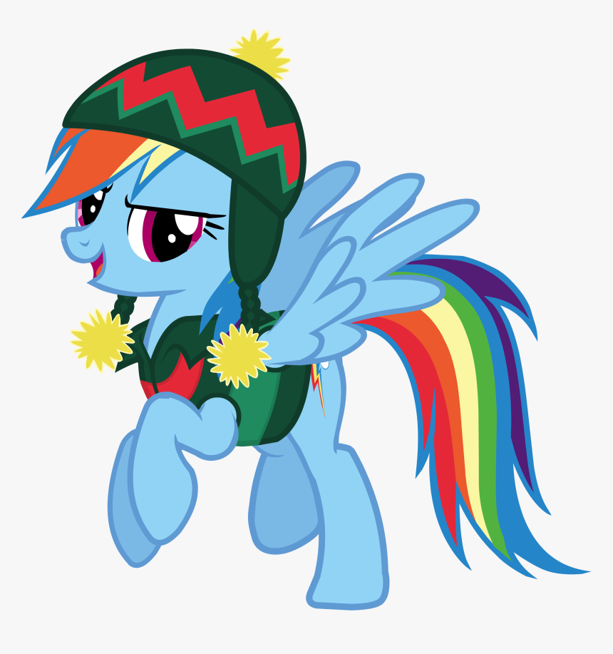 Rainbow Dash Hearth S Warming Eve Card Creator - My Little Pony Png, Transparent Png