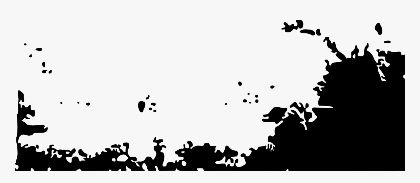 Grunge Splatter Png - Grunge Shapes For Photoshop, Transparent Png