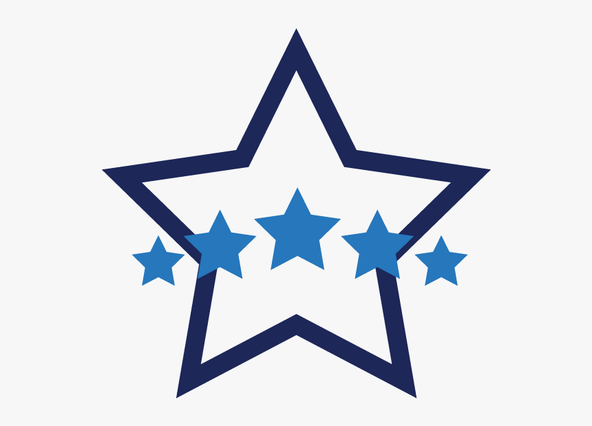 Png Star Happy New Year, Transparent Png