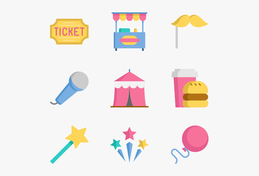 Ticket Circo Png - Emergency Icons, Transparent Png