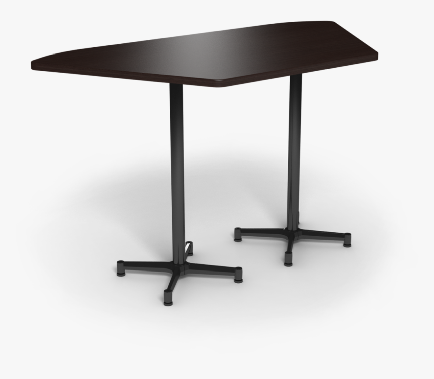 Trapezoid Black Bar Png - Outdoor Table, Transparent Png