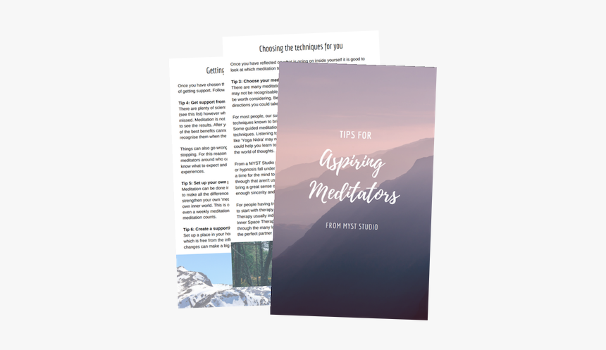 Myst Online Meditation Book - Snow, HD Png Download