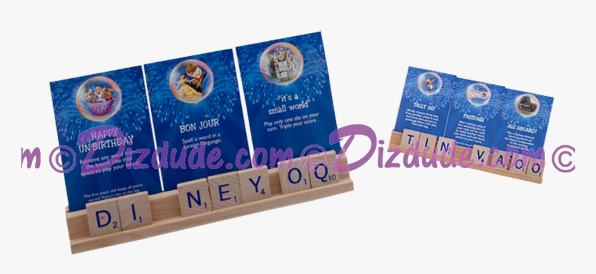 Magic Cards, Wooden Tiles And Racks © Dizdude - Paper, HD Png Download