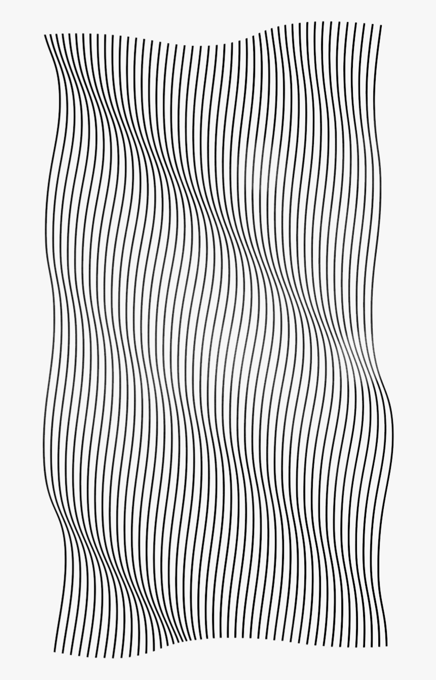 #ftestickers #4trueartists #black #lines #slims #waves, HD Png Download