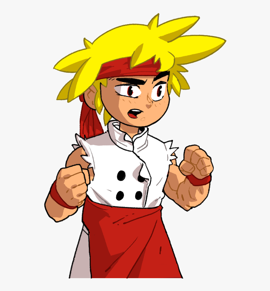 In Game Rendering Of Chef Gogo For Text Boxes And The - Cartoon, HD Png Download