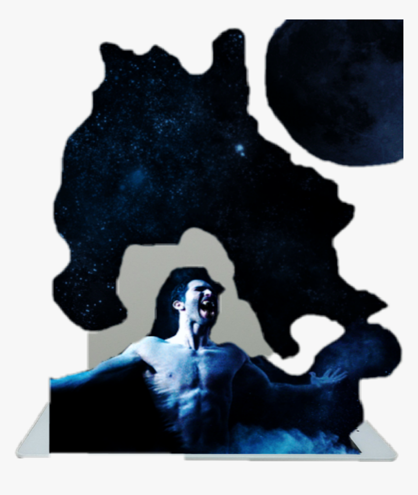 #teen Wolf #derek #derek Hale #licantropi - Statue, HD Png Download