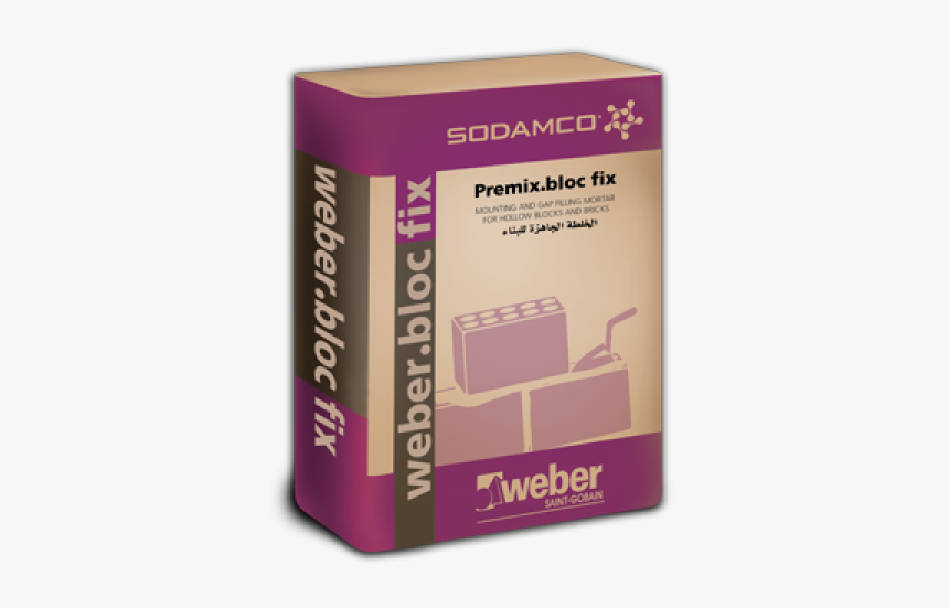Weber - Bloc-fix - Weber Premix Src S, HD Png Download
