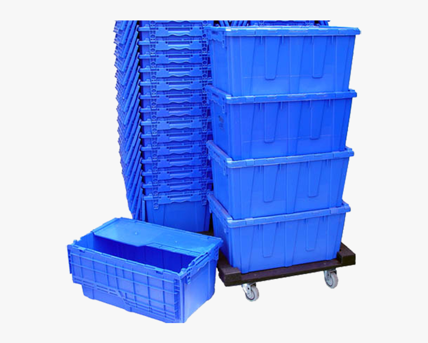 Rental Blue Crates - Box, HD Png Download