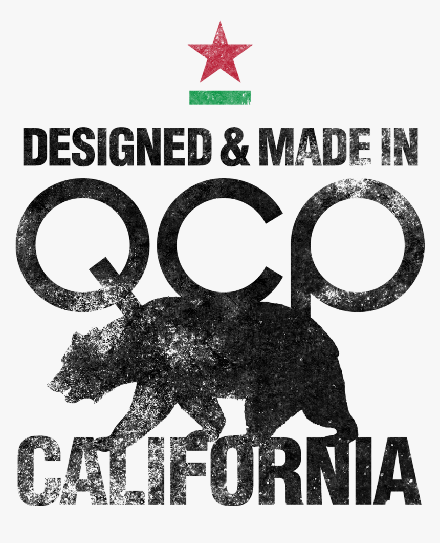 Qcp Made In Cali - Compressed Gas Sign, HD Png Download