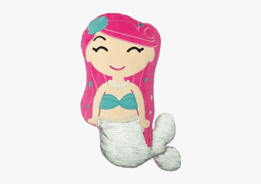 Mermaid Shaped Cushion, HD Png Download