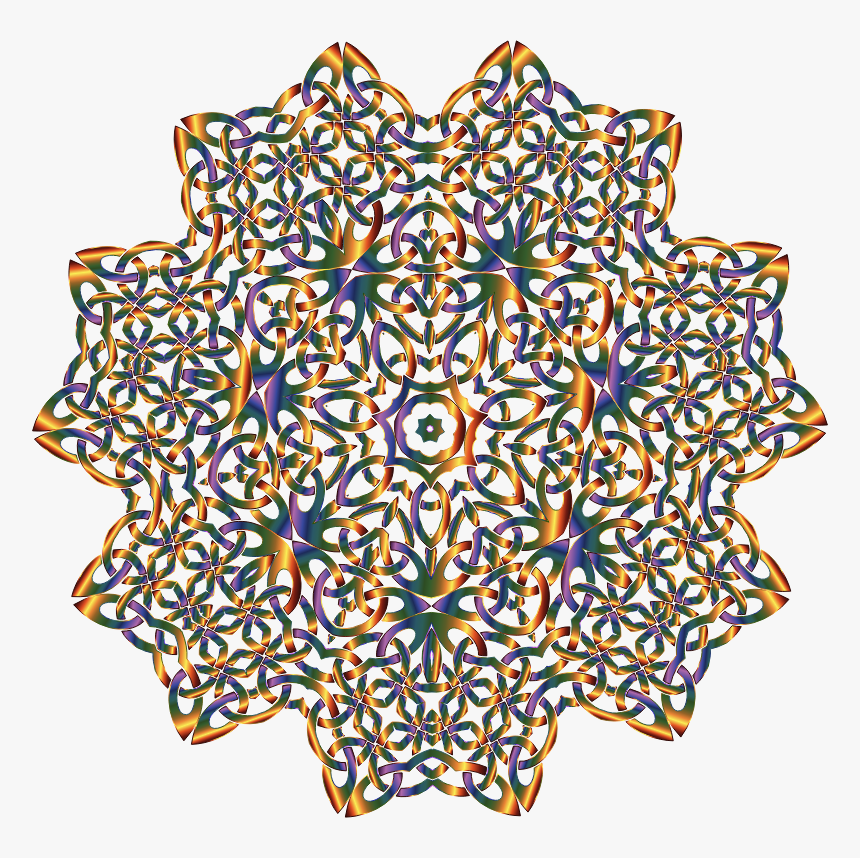 Celtic Knot Design 11 Without Background, HD Png Download