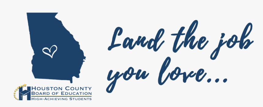 Land The Job You Love - Calligraphy, HD Png Download