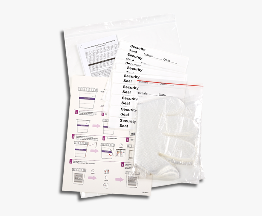 12 Panel Drug Test Clia Waived Magenta Clicker Cup - Carmine, HD Png Download