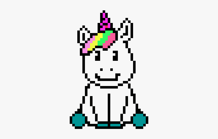 Pixel Art Unicorn, HD Png Download