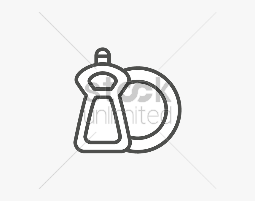 Plate Clipart Drying Rack - Clean Plate Png Vector, Transparent Png