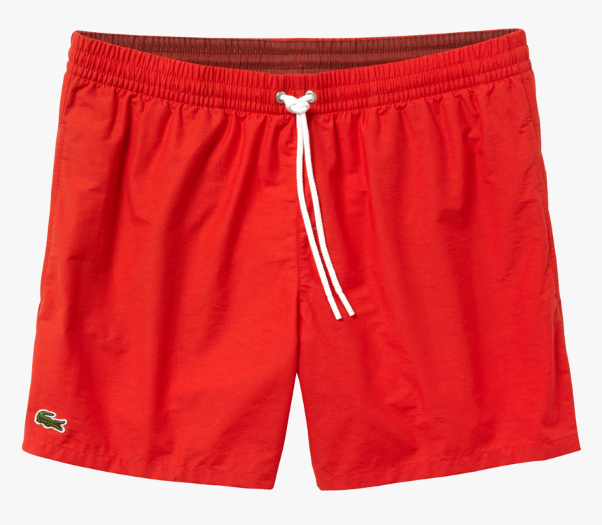 Lacoste Badehose Rot, HD Png Download