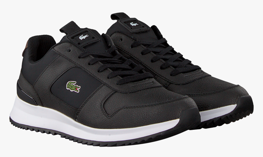 Black Lacoste Sneakers Joggeur - Lacoste Sneakers, HD Png Download