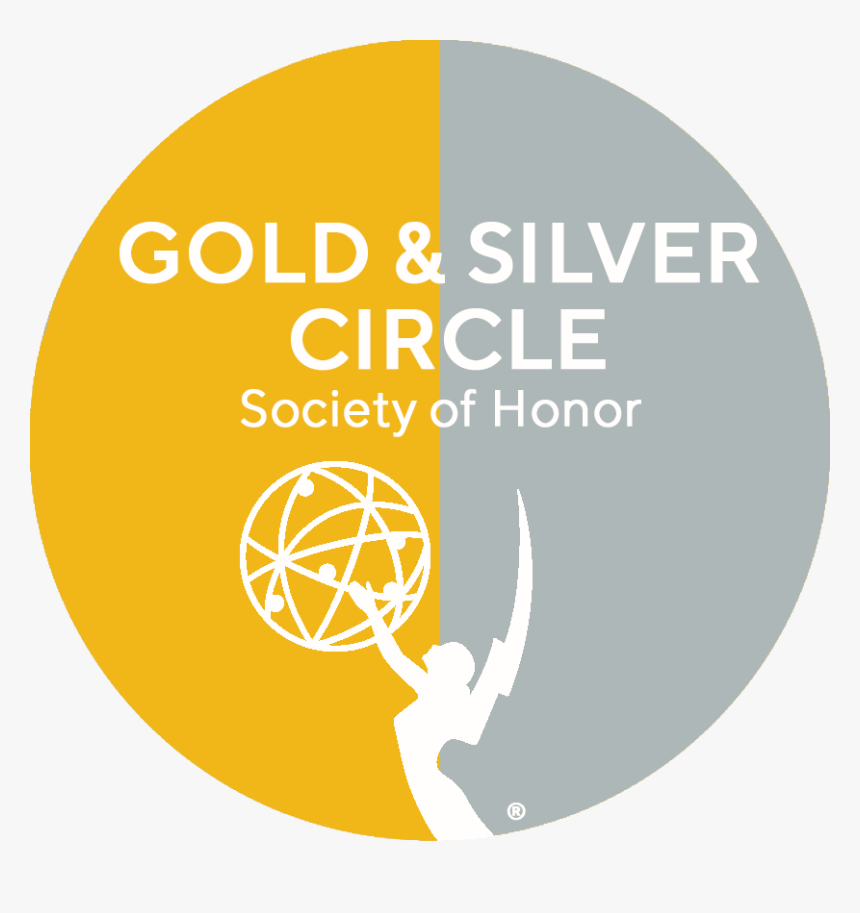 Gold And Silver Circle Awards Logo - Circle, HD Png Download