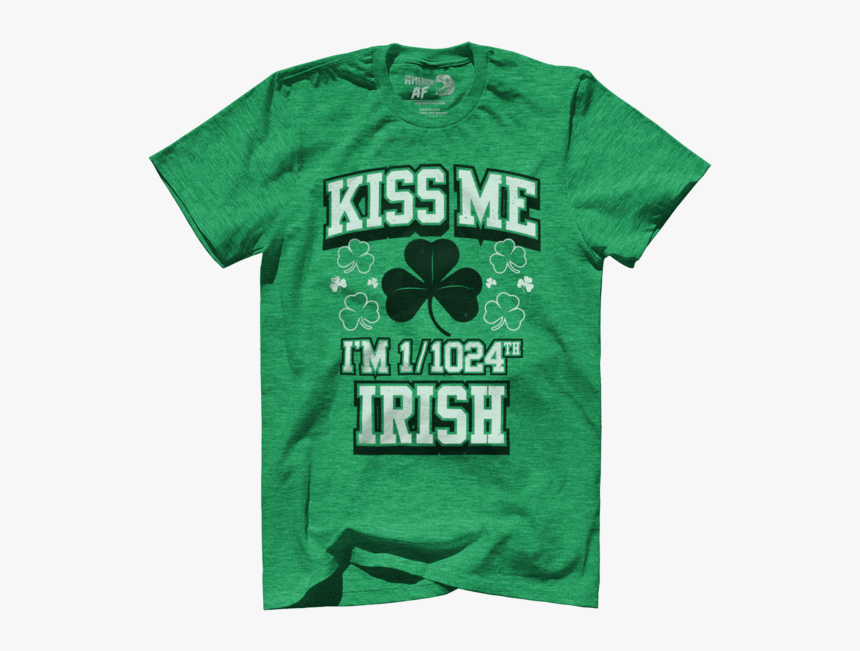 Kiss Me I M 1/1024th Irish - Active Shirt, HD Png Download