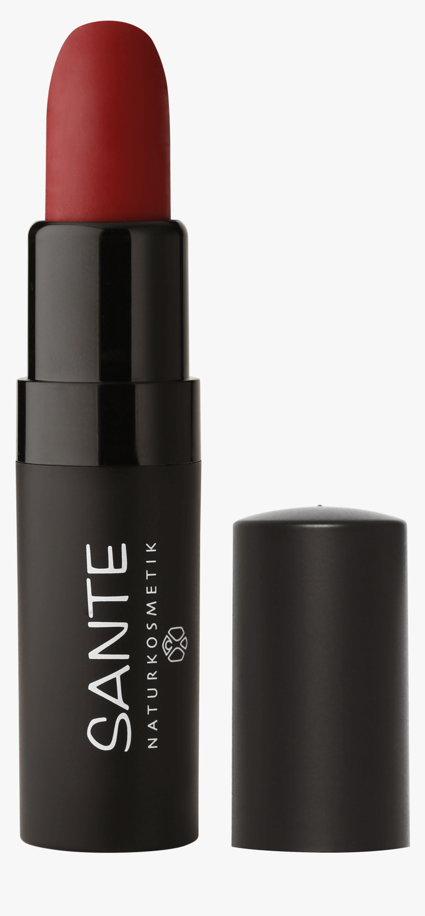 Lipstick Mat Matt Matte 04 Kiss-me Red - Sante Lipstick 04, HD Png Download