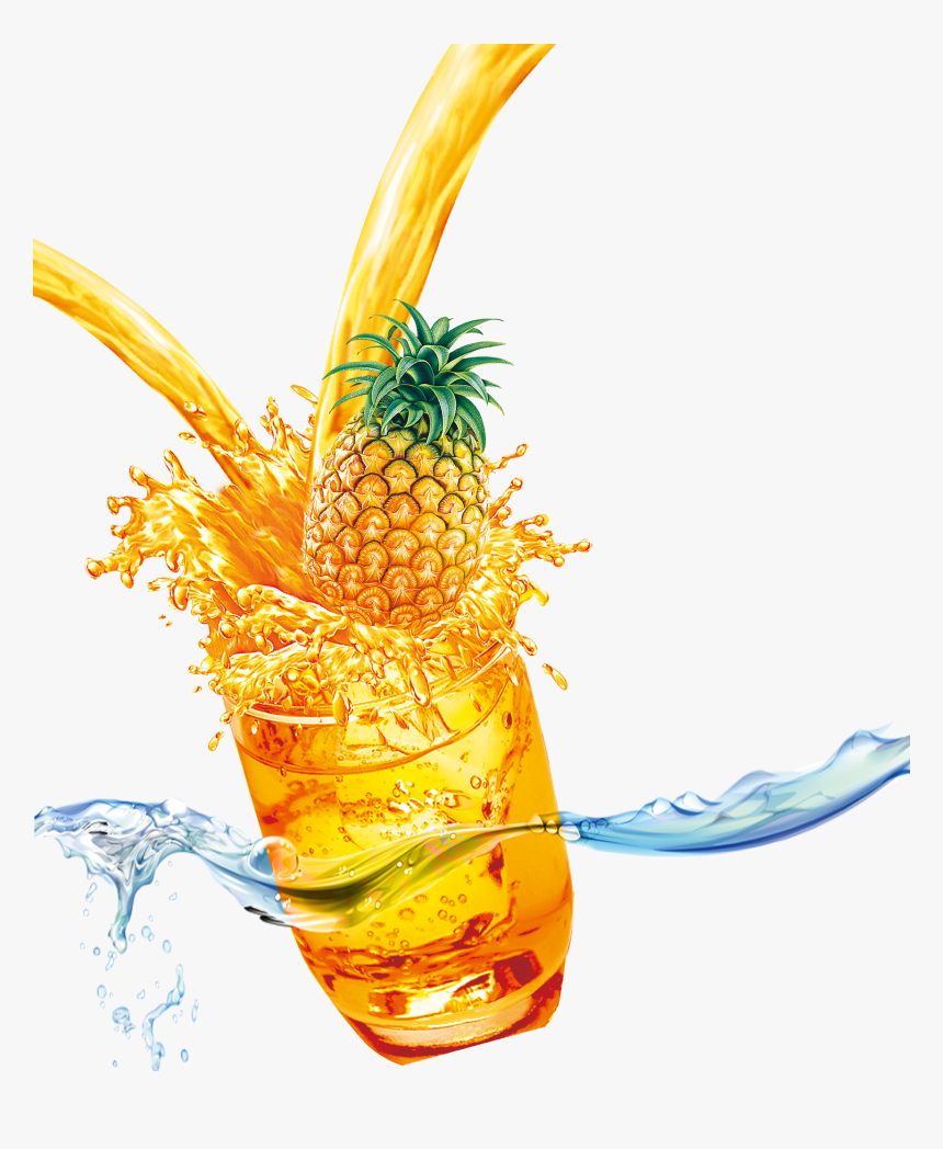 Pin By Pngsector On Pineapple Clip Art & Pineapple - Pineapple Juice Png, Transparent Png